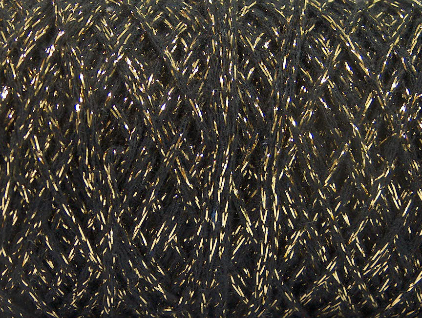Makramee Baumwolle Glitzer