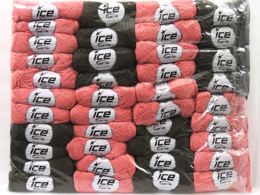 Mixed Lot Multicolor Fettuccia Fine Yarns