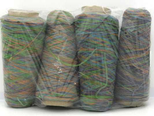 Mixed Lot Multicolor Ribbon Chain Cone