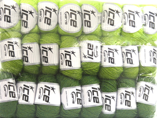 Mixed Lot Multicolor Plain Yarns