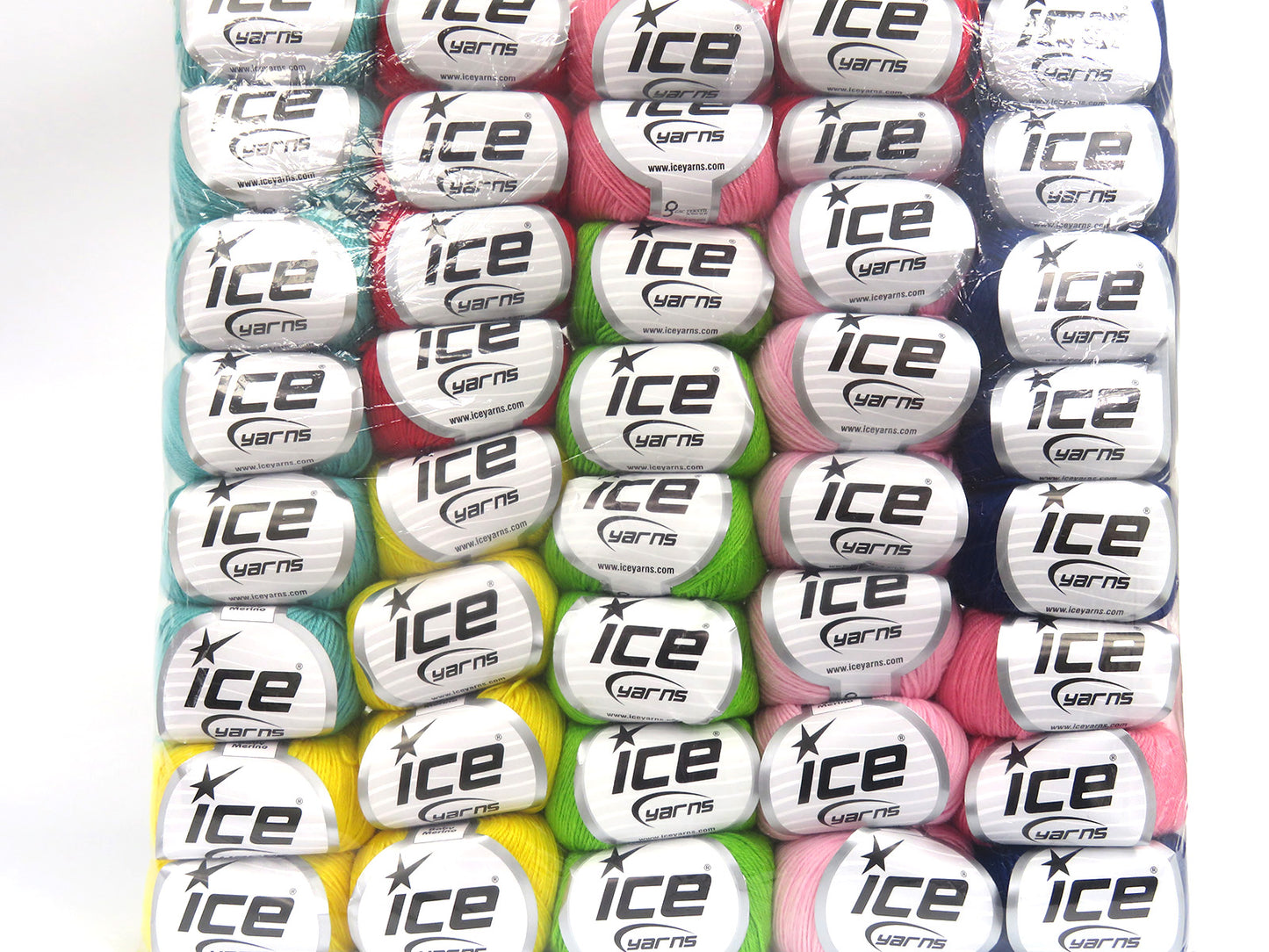 Mixed Lot Multicolor Baby Merino Yarns fnt2-81388