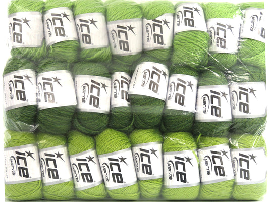 Mixed Lot Multicolor Plain Yarns