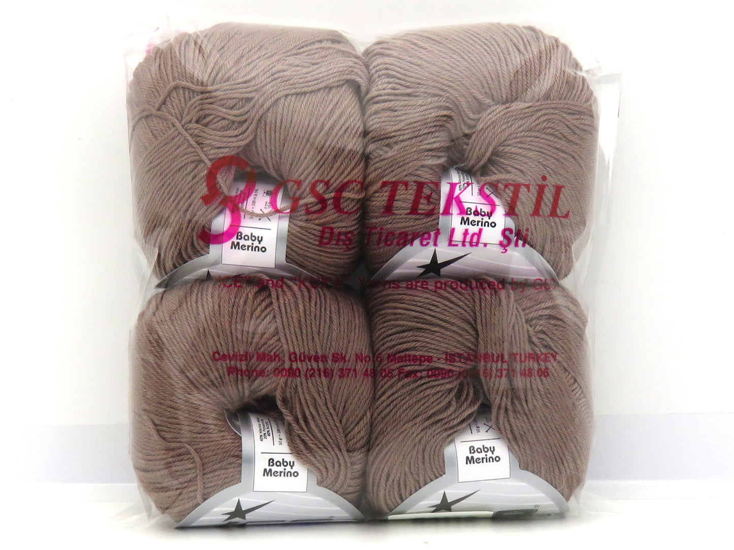 Mixed Lot Multicolor Baby Merino Yarns fnt2-83112