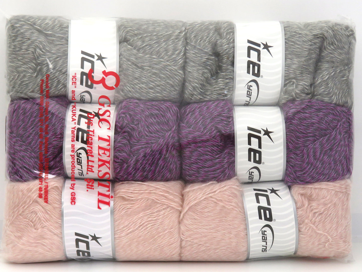 Mixed Lot Multicolor Angora Yarns fnt2-83660