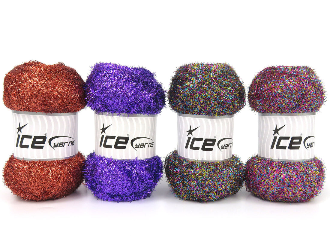 Metallic Glitz 100gr - Premium Sparkling Yarn for Glamorous Projects