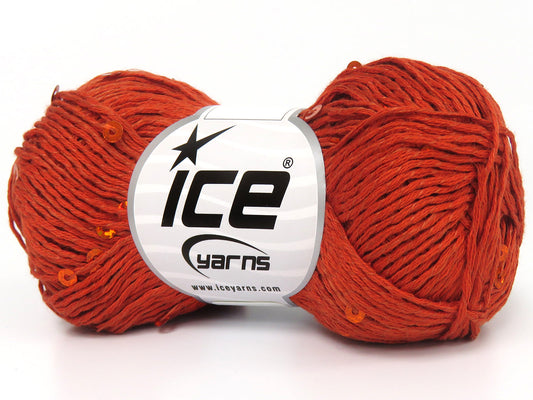 Natural Cotton Light Paillette - Premium Cotton Yarn with Sparkling Sequins