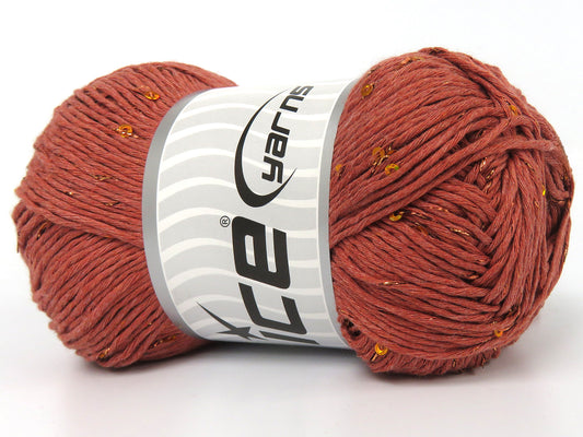 Natural Cotton Paillette - Premium Sparkle Yarn for Your Craft Projects