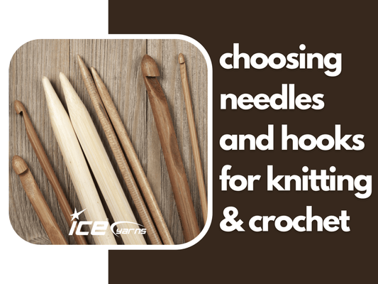 <strong>Choosing Needles and Hooks for Knitting &amp; Crochet</strong>
