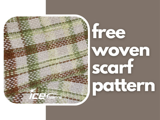 Free Woven Scarf – Mesh Stitch Pattern