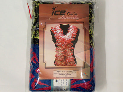 Mixed Lot Multicolor 2 balls of Mirabella - 2 balls of Amor Yarns