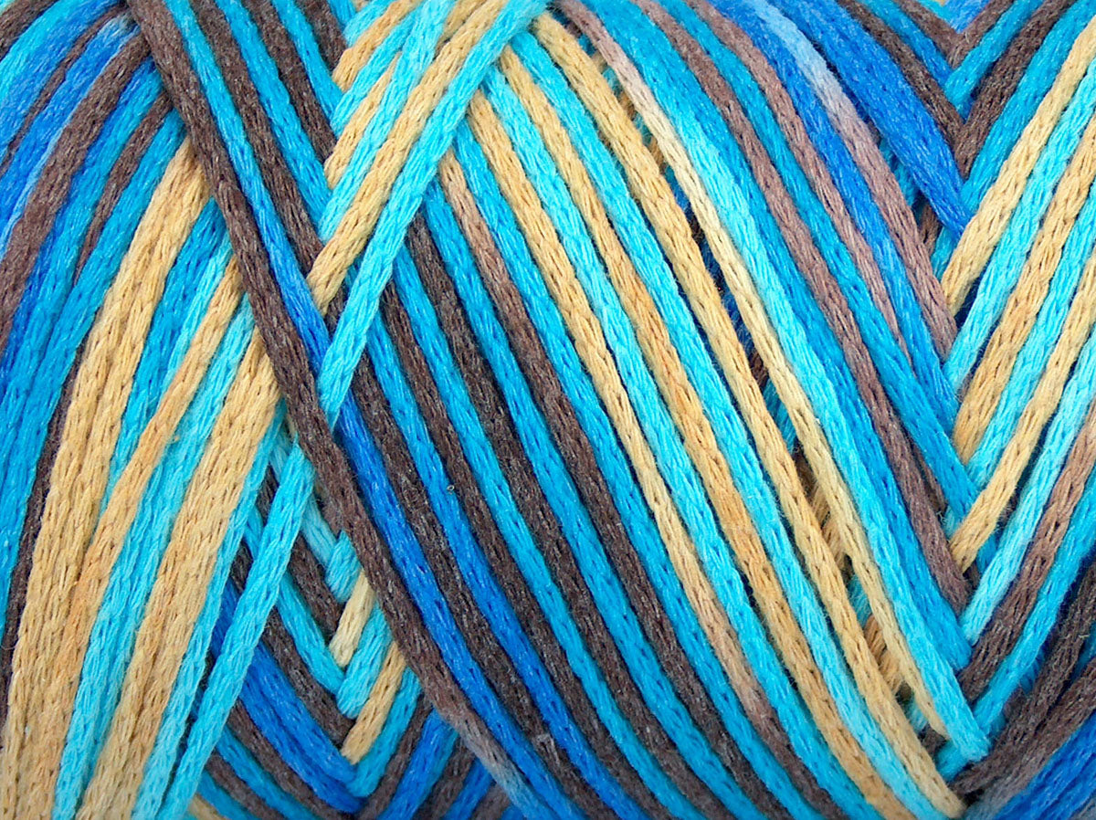 Makramee-Baumwolldruck