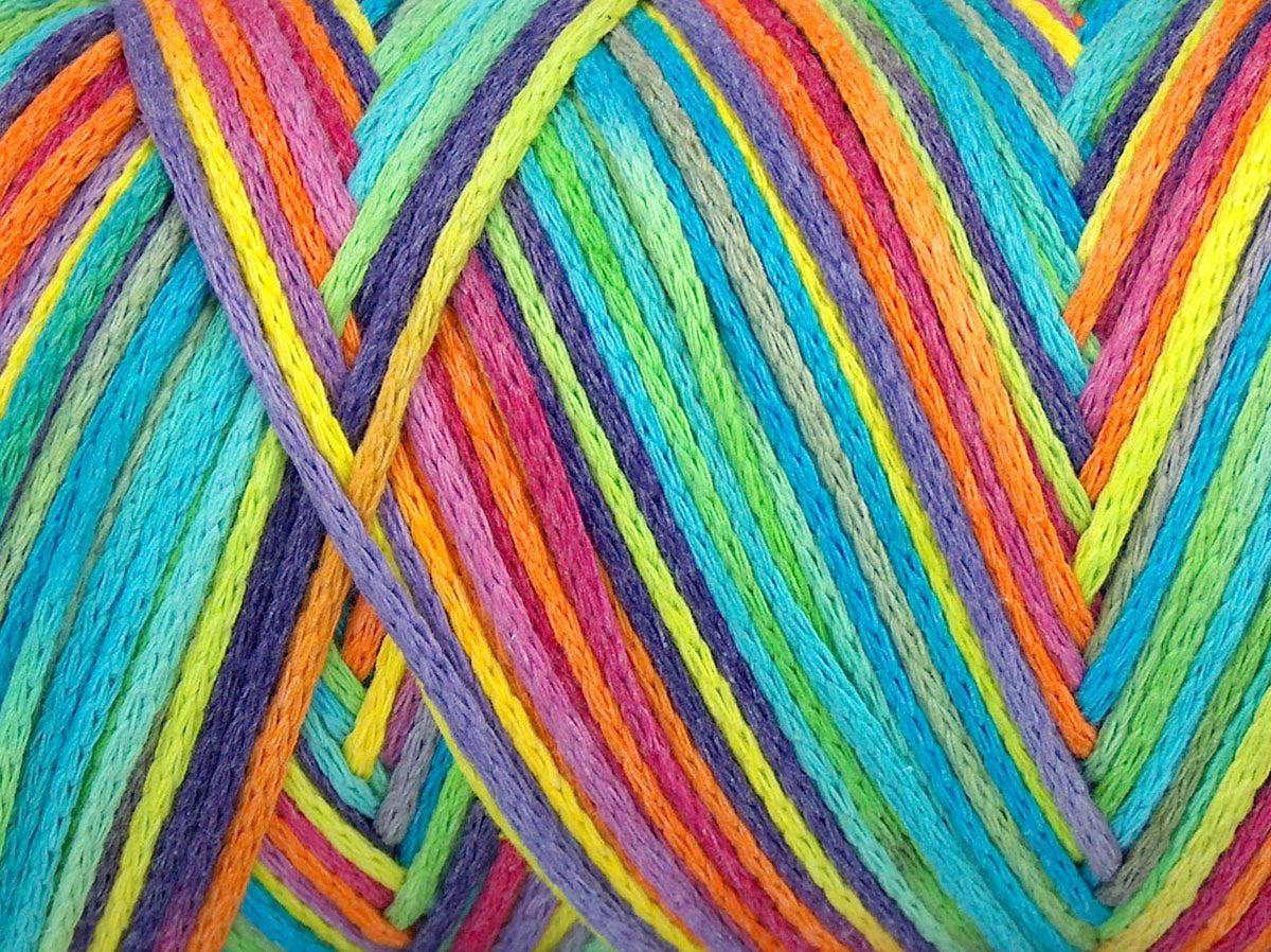 Makramee-Baumwolldruck