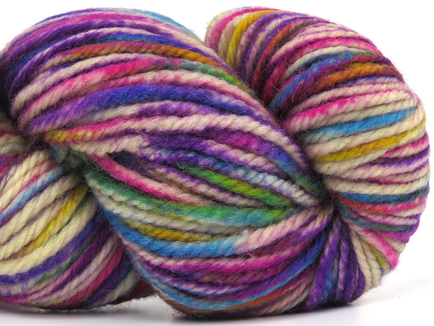 Bulky Hand Paint aus Bio-Wolle