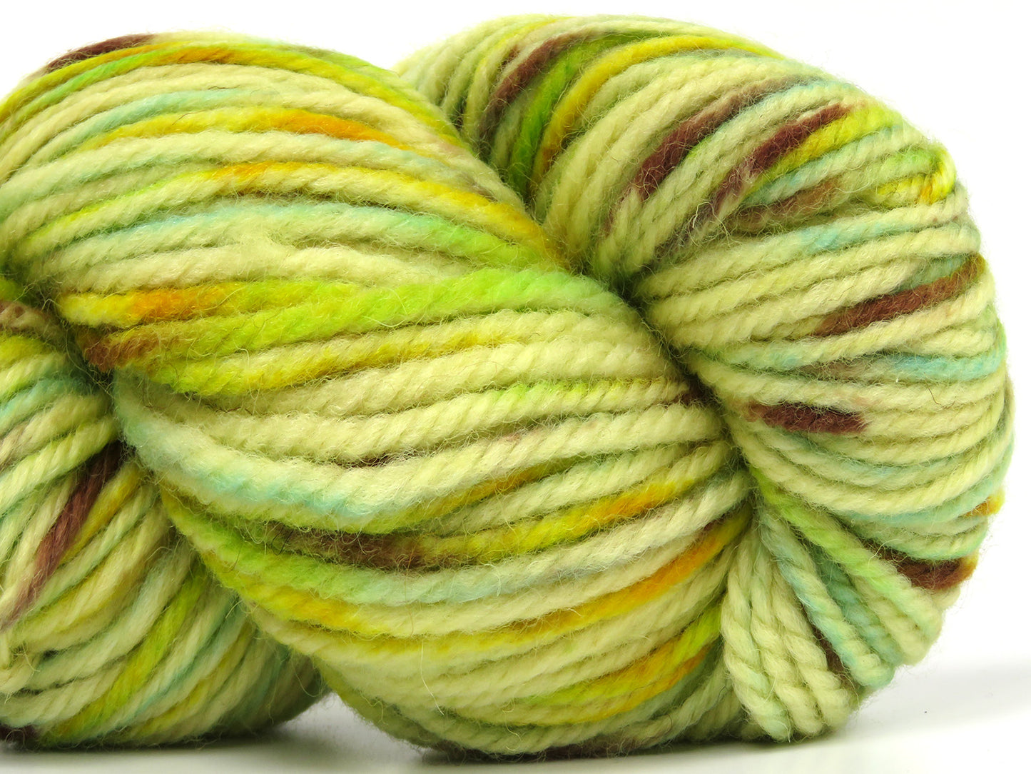 Bulky Hand Paint aus Bio-Wolle