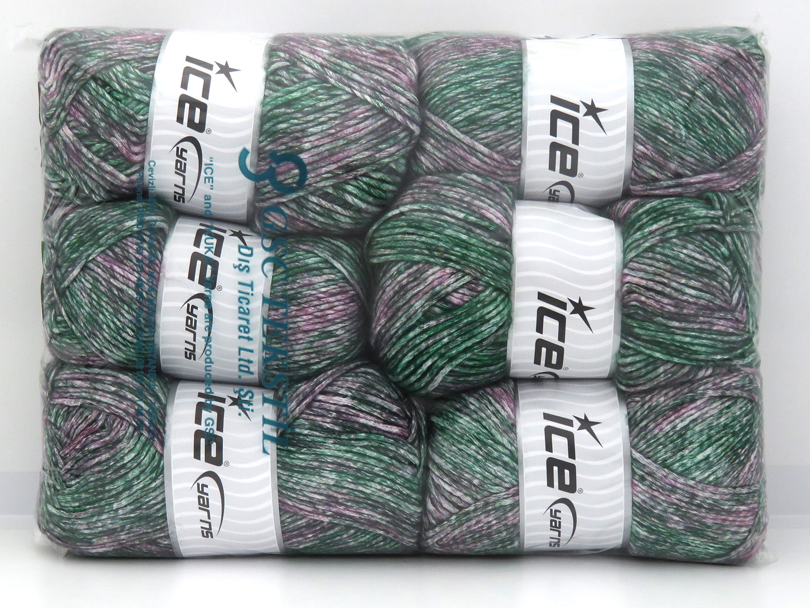 Mixed Lot Multicolor Mega Star Yarns