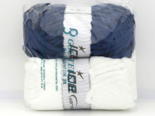 Mixed Lot Multicolor Chenille Superbulky Yarn fnt2-82546