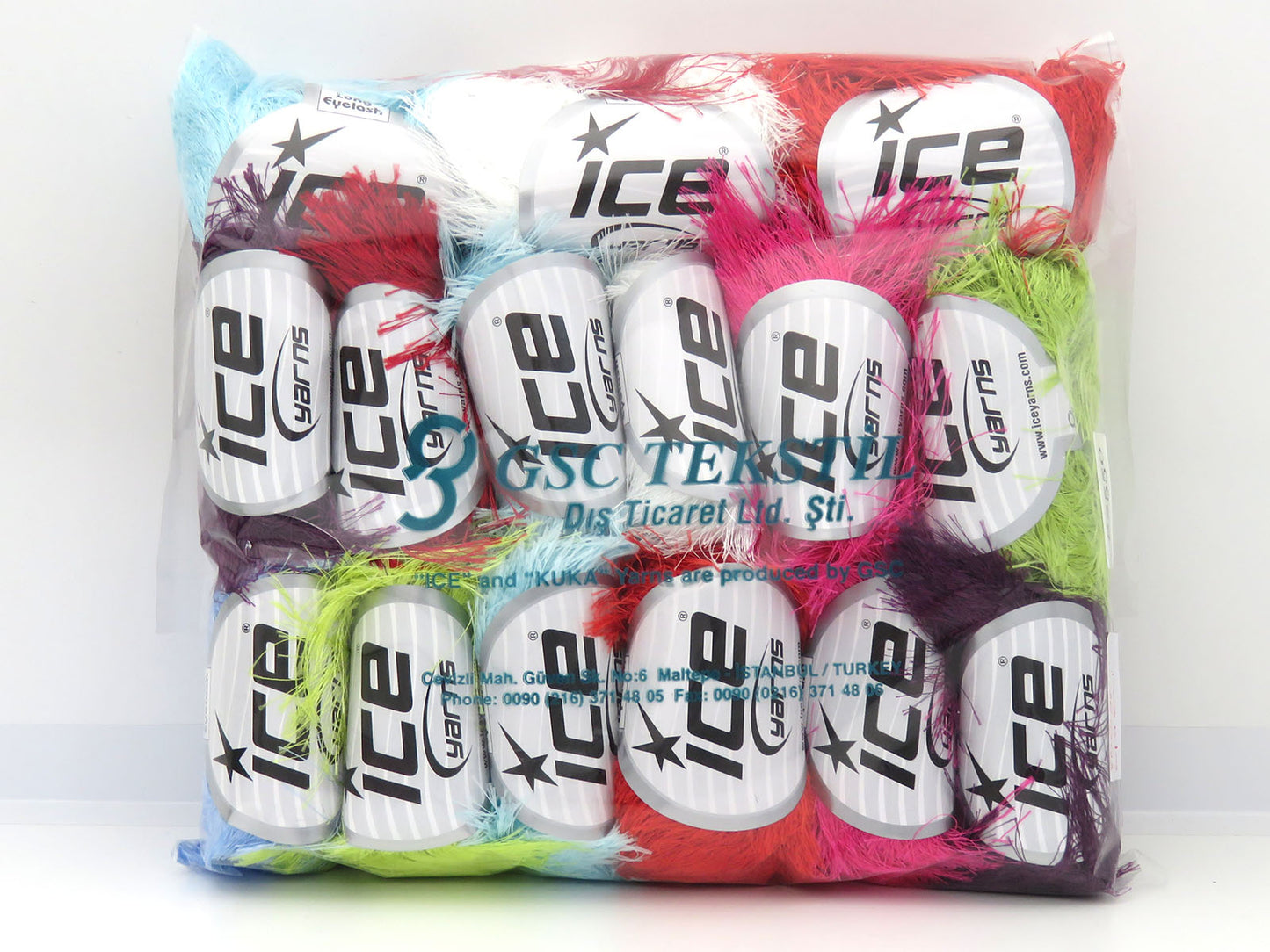 Mixed Lot Multicolor Eyelash Types fnt2-82550