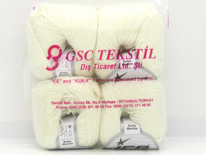 Mixed Lot Multicolor Baby Merino Yarns fnt2-83074