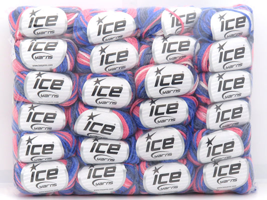 Mixed Lot Multicolor Chain Yarns fnt2-83194