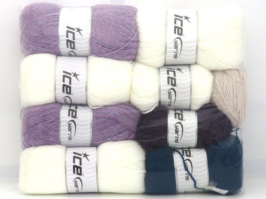 Mixed Lot Multicolor Acrylic Types fnt2-83664