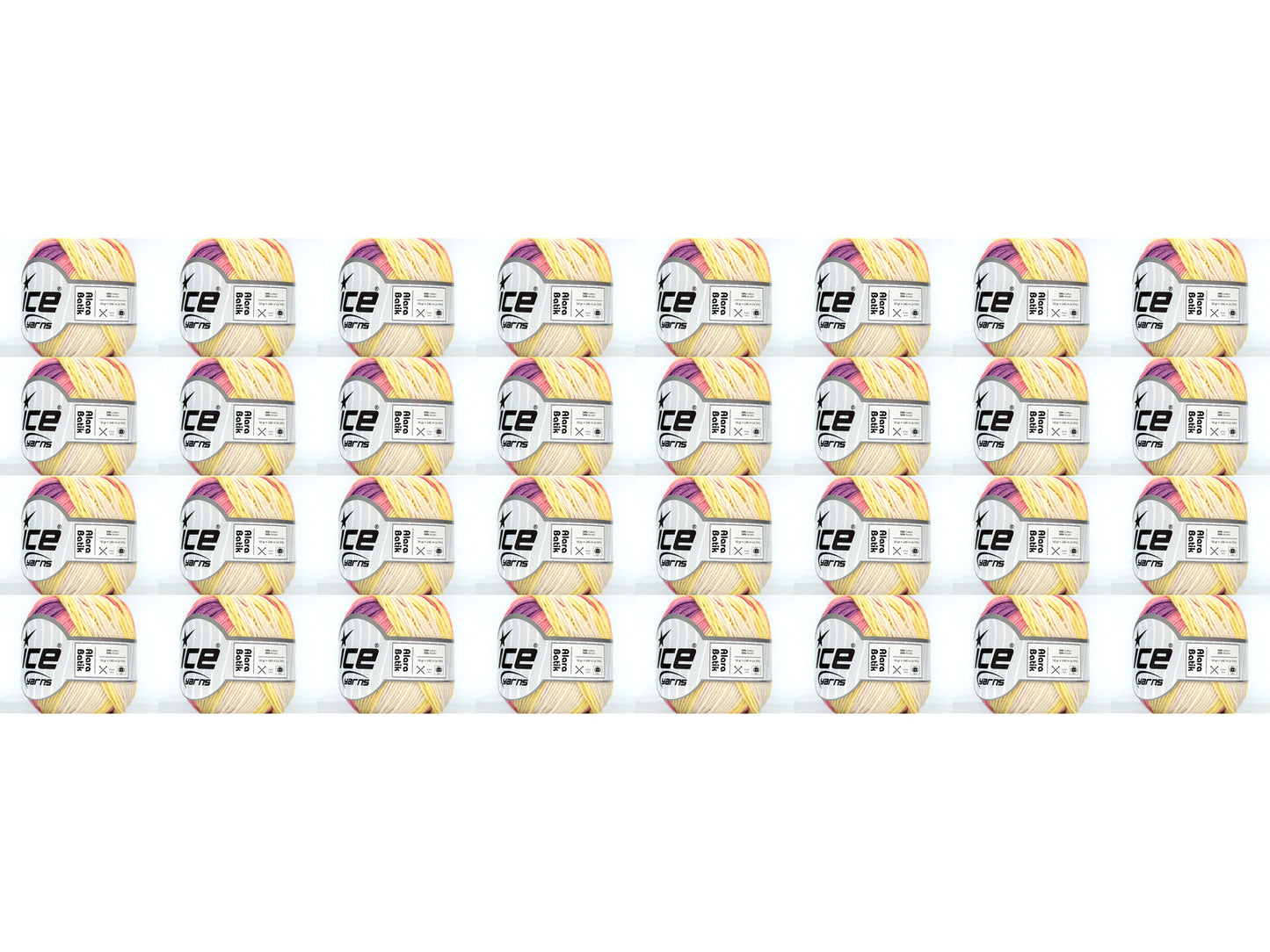 Mixed Lot Multicolor Cotton Acrylic Yarns fnt2-84486