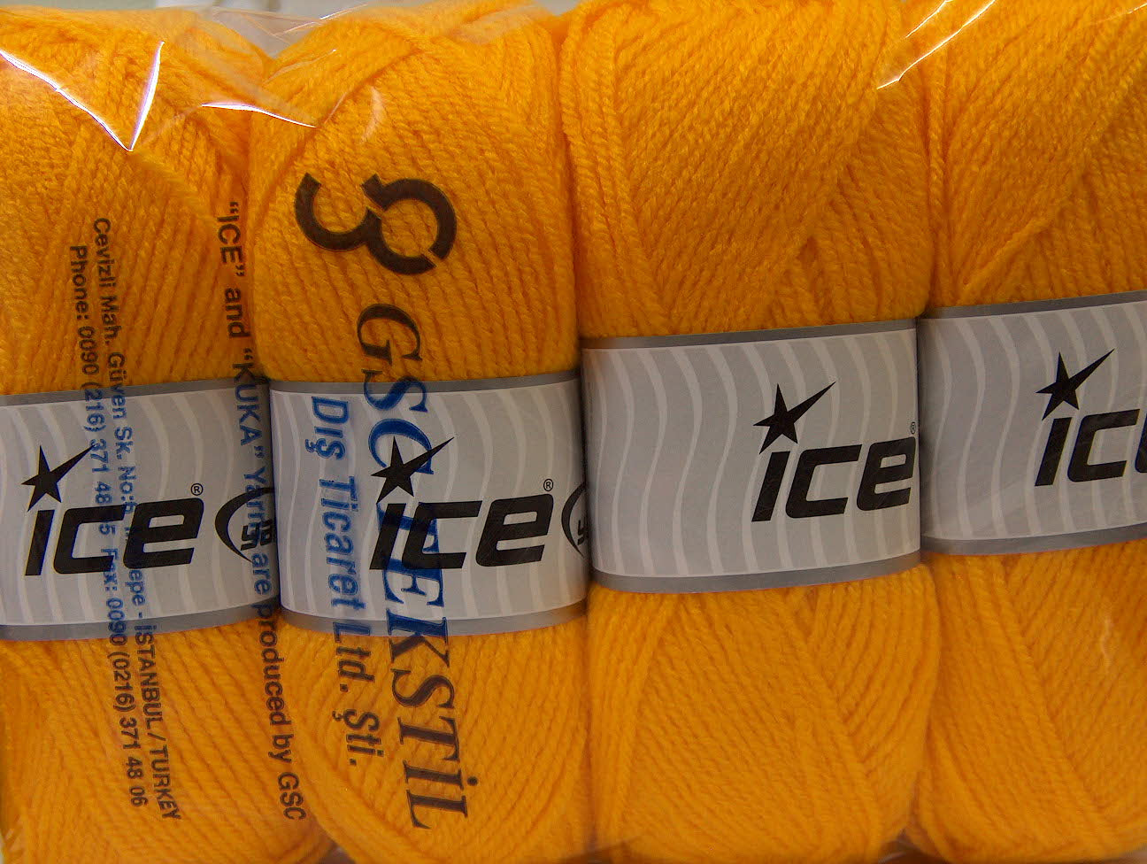 Favorite Yellow Worsted Sku:fnt2-23726