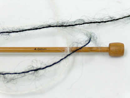 Bermuda Mohair Black, White Sku:fnt2-35061