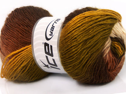 Rainbow Brown Shades, Green, Gold Sku:fnt2-62898