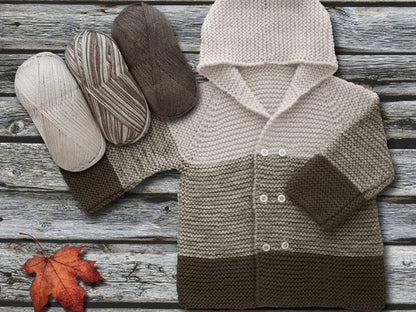 Baby Ombre Beige, Brown Sku:fnt2-63220