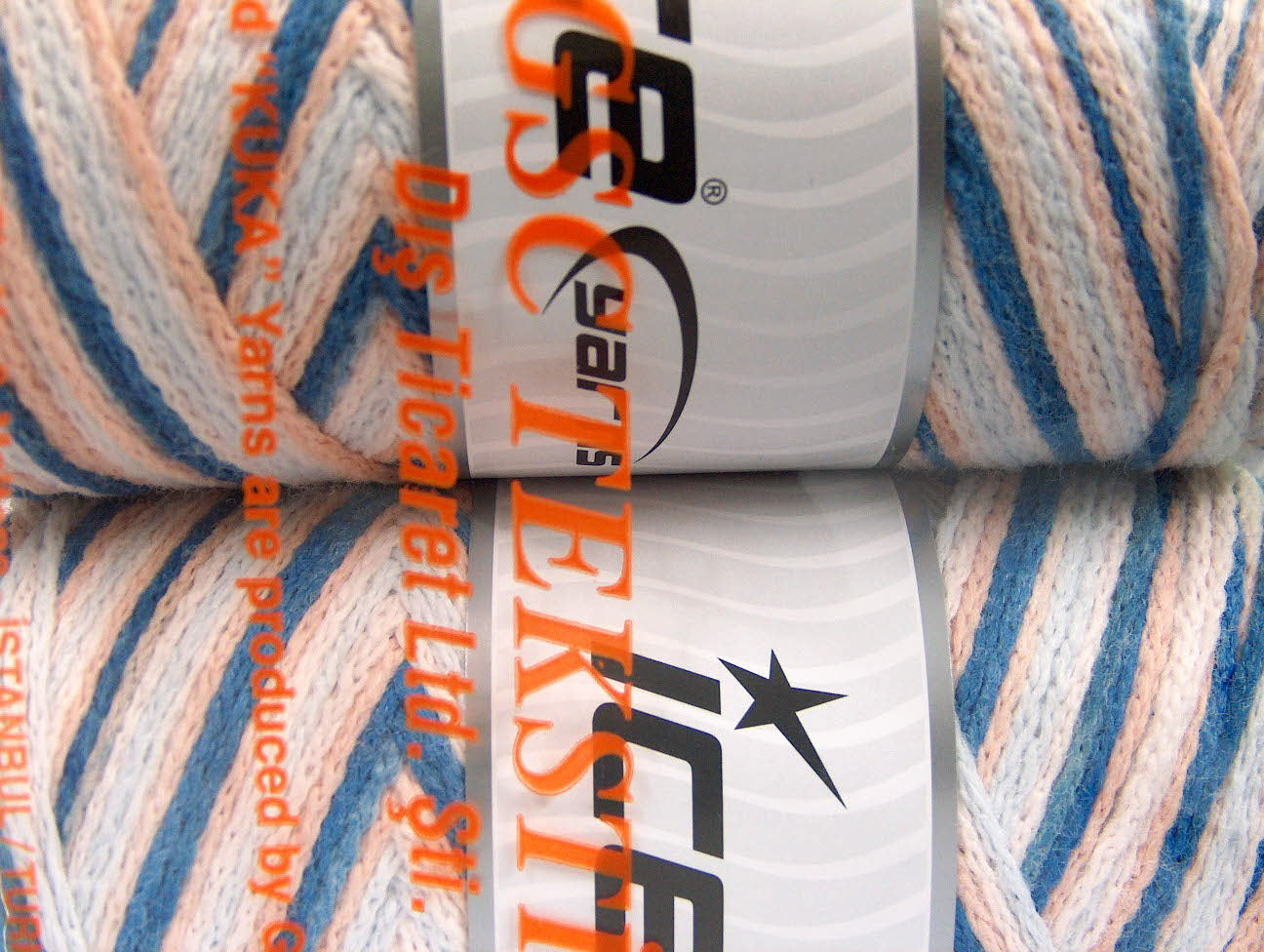 Saver Chain Color Light Salmon, Light Blue, White fnt2-64466