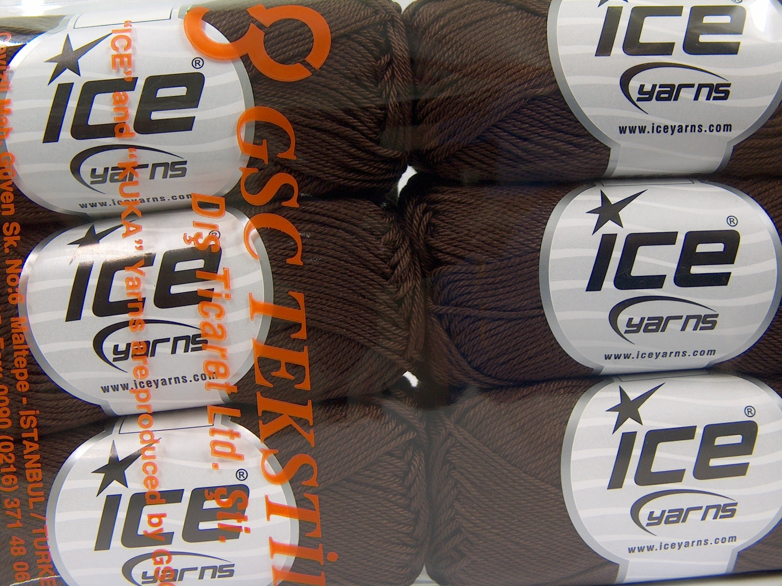 Giza Cotton Dark Brown fnt2-66917