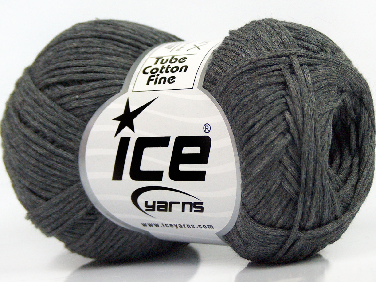 Tube Cotton Fine Dark Grey fnt2-67357