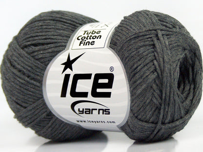 Tube Cotton Fine Dark Grey fnt2-67357