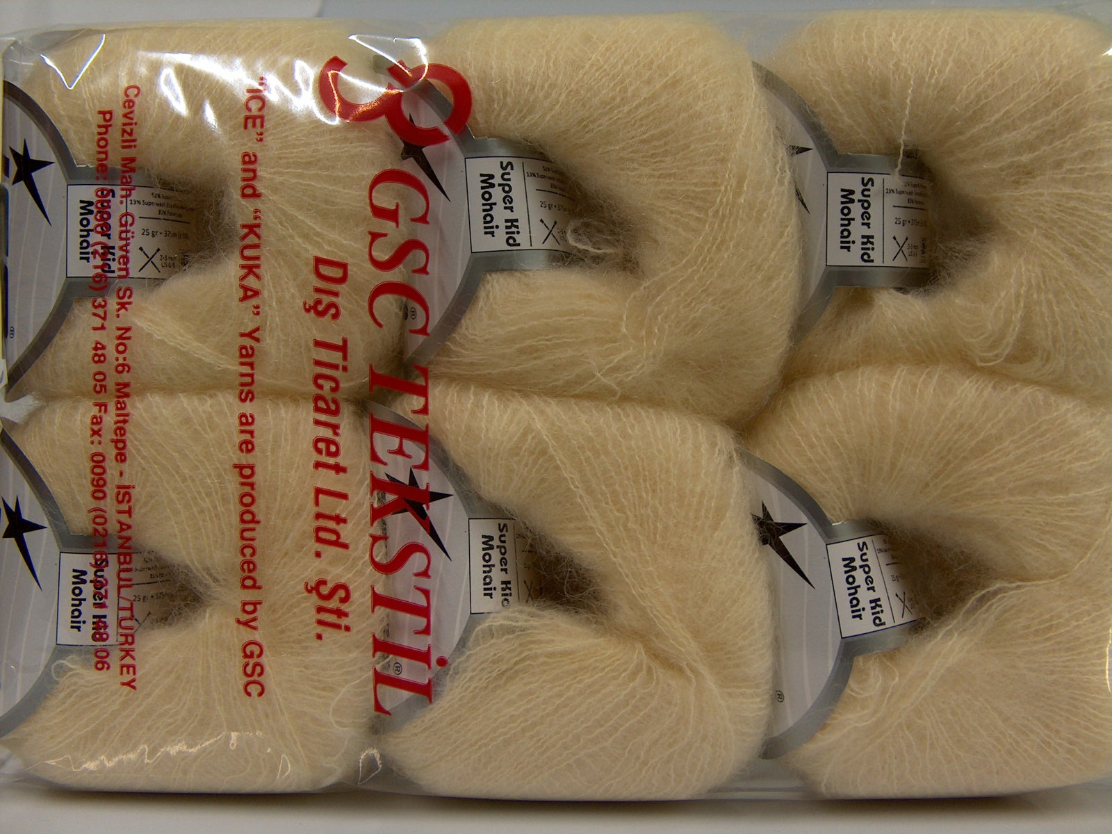 SuperKid Mohair Dark Cream fnt2-69135