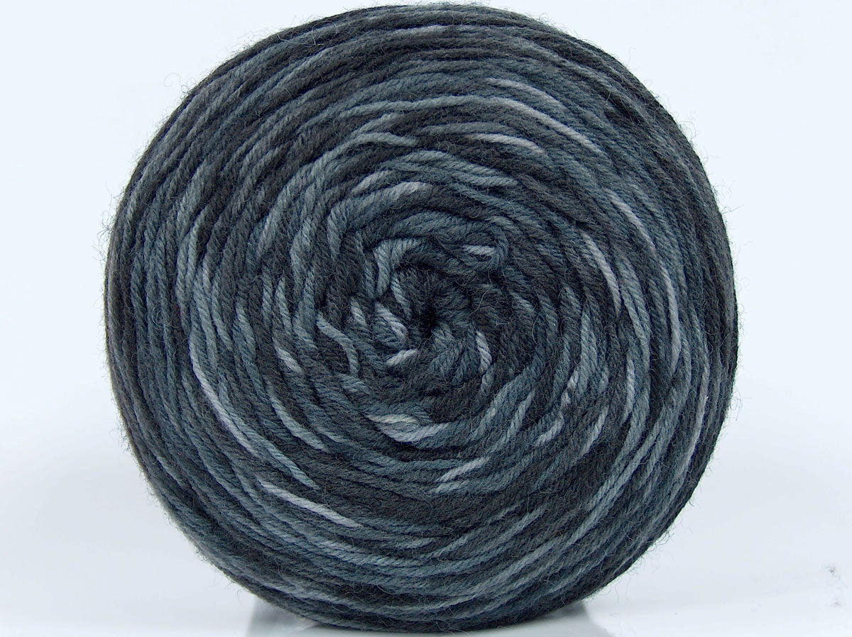 Cakes Sock Grey Shades, Black fnt2-73955