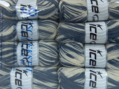 SockenWolle Grey Shades, Cream fnt2-73964