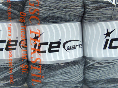 Silk Bamboo Sock Grey Shades fnt2-74171
