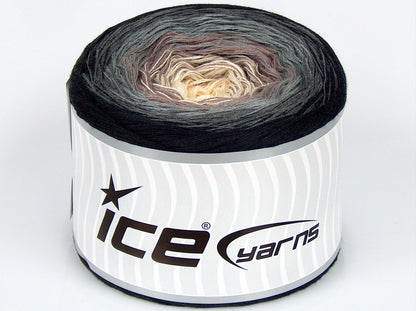 Cakes Cotton Fine Cream, Camel, Grey Shades, Black fnt2-76084