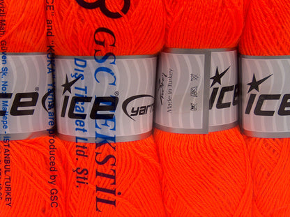 Sale Acrylic Neon Orange fnt2-76545