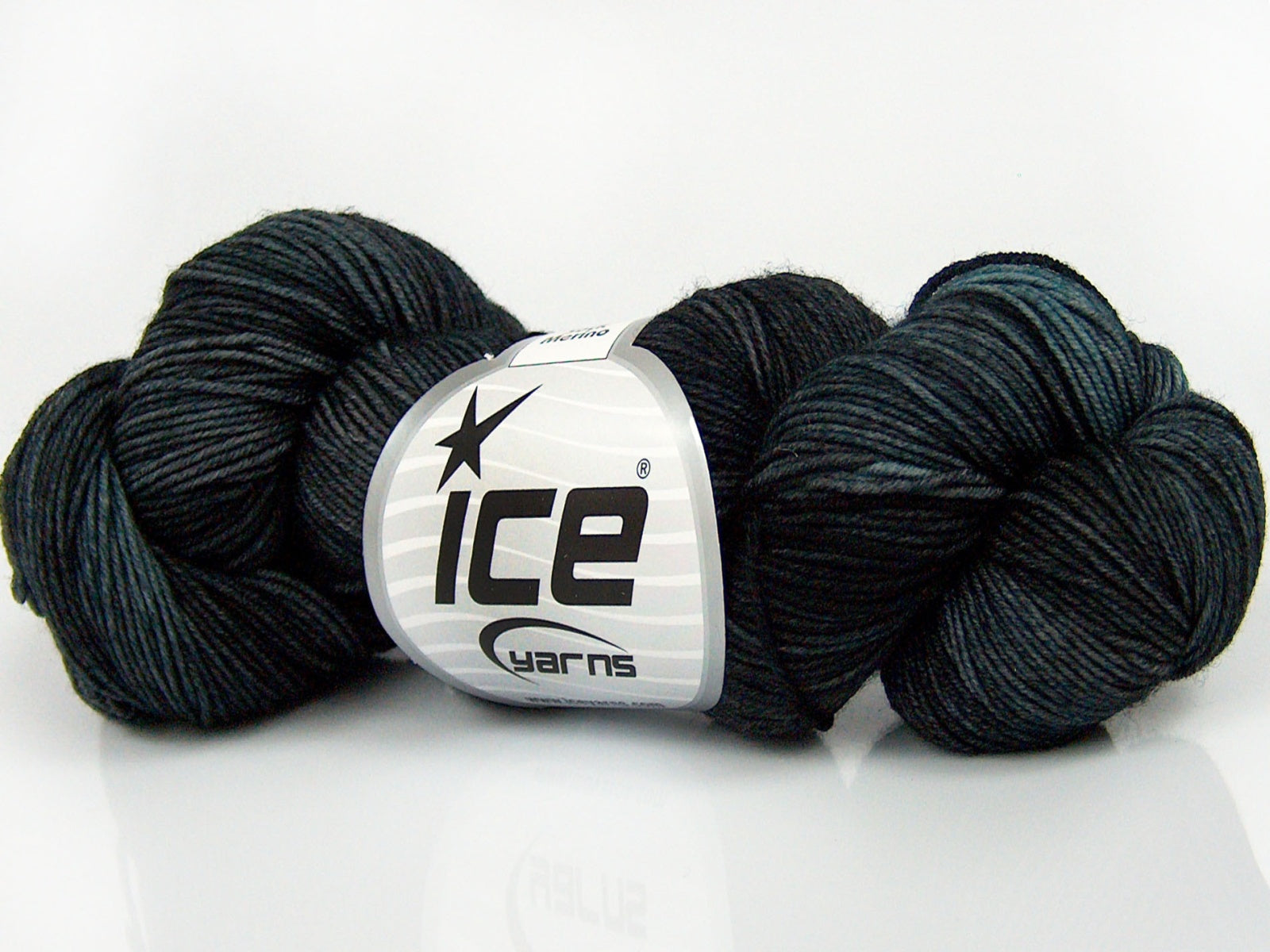 Hand Dyed Sock Merino Grey Shades, Turquoise fnt2-76798