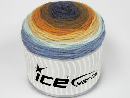 Cakes DK Blue Shades, Gold Shades fnt2-77670