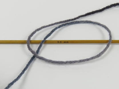 Pure Wool Magic Black, Grey, Light Turquoise fnt2-78062