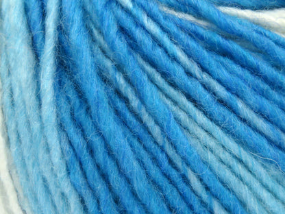 Passion Wool Blue Shades, White fnt2-78122