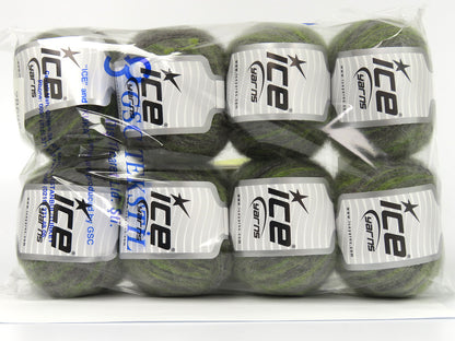 Baby Alpaca Color Ply Green, Grey fnt2-78696