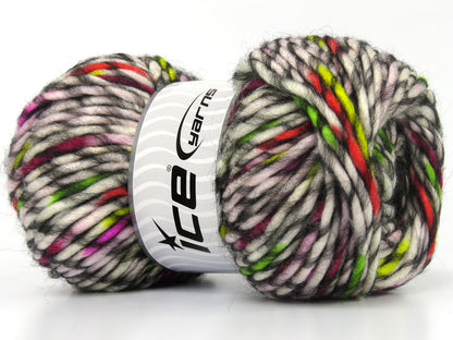 Armonia Lana Bulky Black, White, Green, Yellow, Red, Fuchsia fnt2-80001