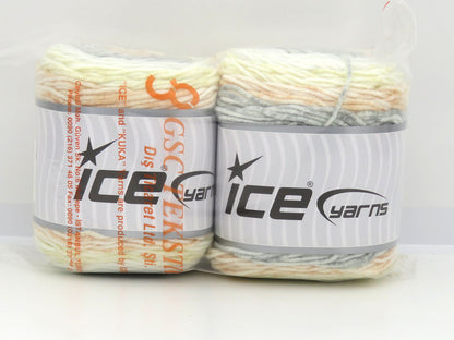 Cakes Splash Light Grey, Light Salmon, Light Yellow, White fnt2-80443