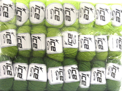 Mixed Lot Multicolor Plain Yarns fnt2-81336