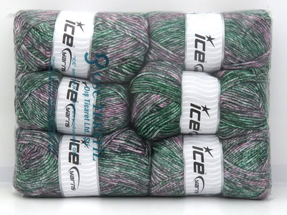 Mixed Lot Multicolor Mega Star Yarns fnt2-81532