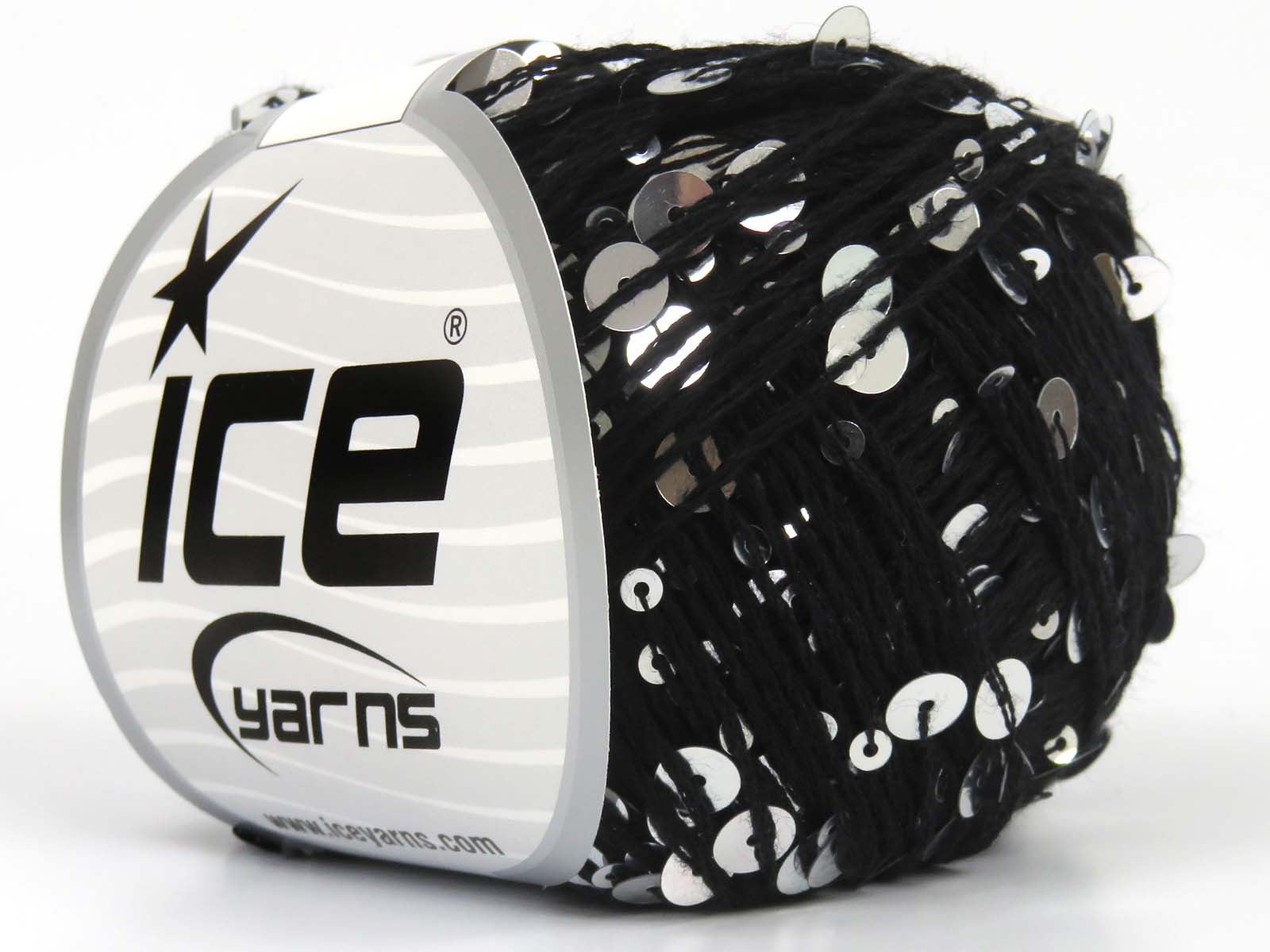 Cotton Paillette Black fnt2-81553