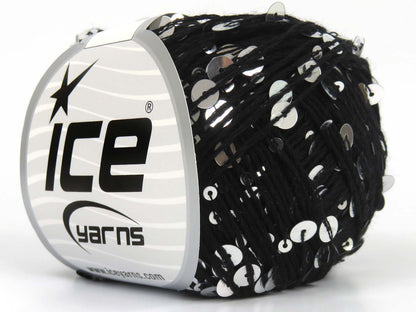 Cotton Paillette Black fnt2-81553